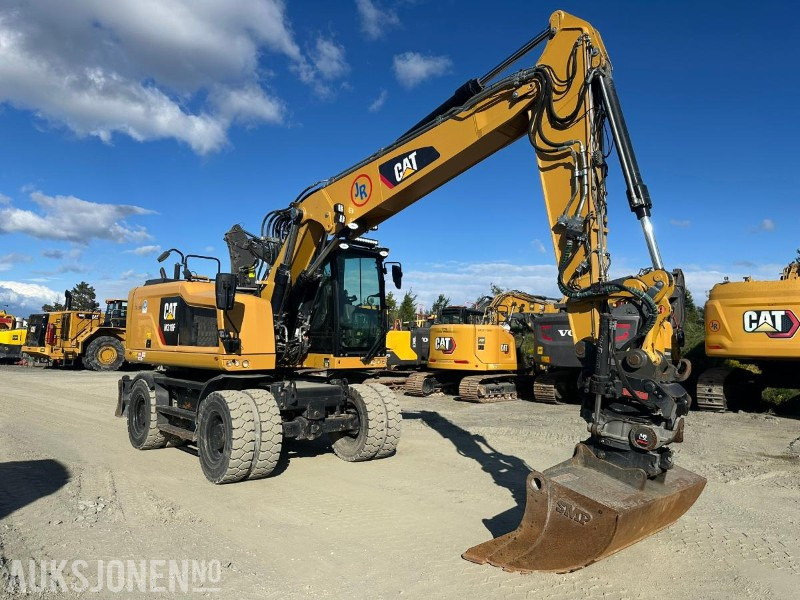 2019 Cat M318F hjulgraver med tiltrotator og skuff - Excavadora: foto 3 2019 Cat M318F hjulgraver med tiltrotator og skuff - Excavadora: foto 3