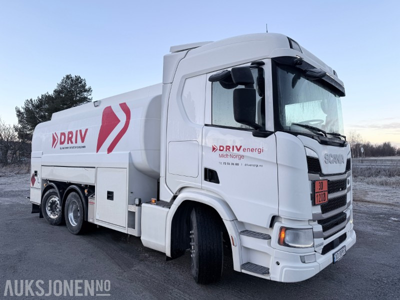 2019 Scania R500 6x2 tankbil - HMK Bilcon - Lav km - Cisterna camión: foto 3 2019 Scania R500 6x2 tankbil - HMK Bilcon - Lav km - Cisterna camión: foto 3