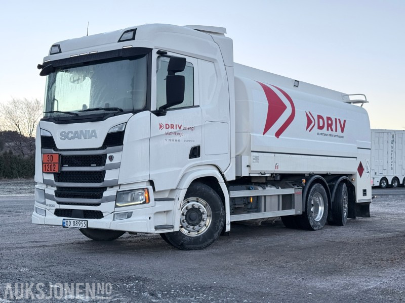 2019 Scania R500 6x2 tankbil - HMK Bilcon - Lav km - Cisterna camión: foto 1 2019 Scania R500 6x2 tankbil - HMK Bilcon - Lav km - Cisterna camión: foto 1