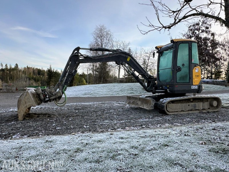 2019 VOLVO ECR50D MINIGRAVER 5 TONN STEELWRIST TILTROTATOR S40 PUSSESKUFFE 2319 TIMER - Miniexcavadora: foto 1 2019 VOLVO ECR50D MINIGRAVER 5 TONN STEELWRIST TILTROTATOR S40 PUSSESKUFFE 2319 TIMER - Miniexcavadora: foto 1
