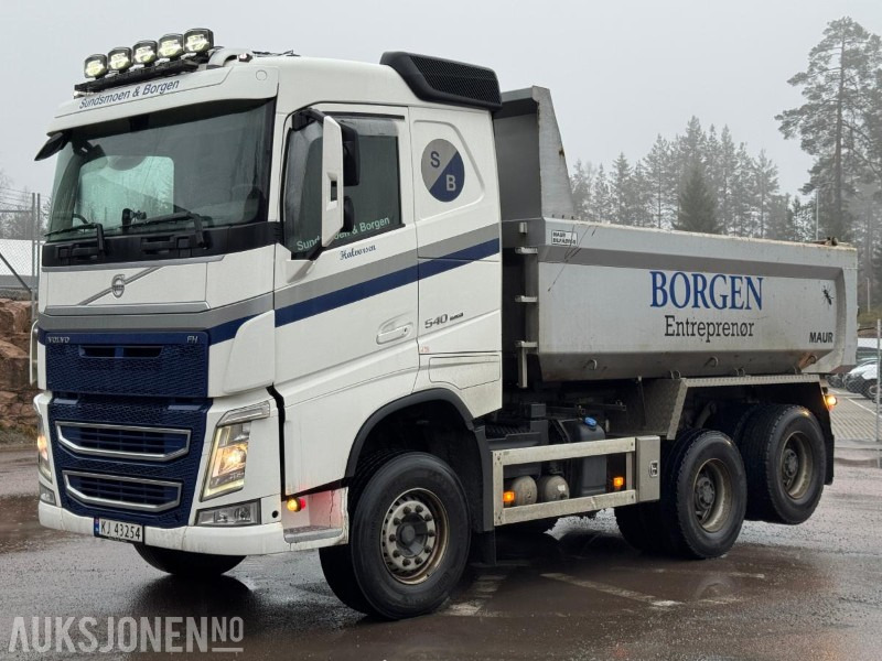 2019 Volvo FH540 tippbil med kranhydraulikk / EU-godkjent - Volquete camión: foto 1 2019 Volvo FH540 tippbil med kranhydraulikk / EU-godkjent - Volquete camión: foto 1