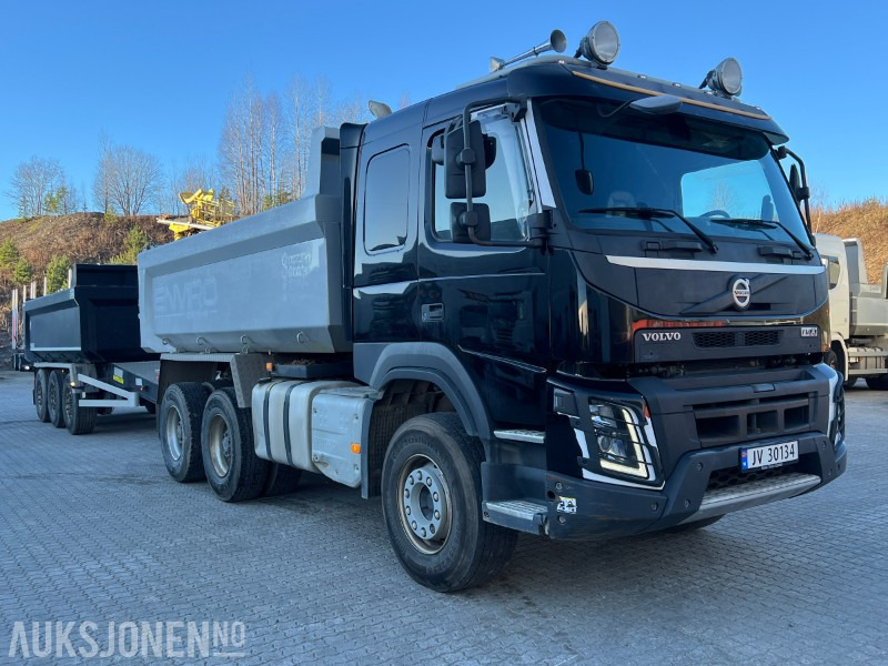 2019 Volvo FMX 540 6X4 TIPPBIL M/MAUR DUMPERKJERRE RETARDER LUFTFJÆRING VBG KAMERA P.VARMER - Volquete camión: foto 1 2019 Volvo FMX 540 6X4 TIPPBIL M/MAUR DUMPERKJERRE RETARDER LUFTFJÆRING VBG KAMERA P.VARMER - Volquete camión: foto 1