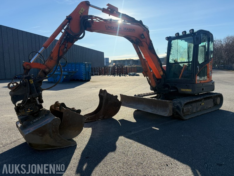 2020 Doosan DX 63-3 EC206, grav, fat puss og grøfteskuff, sentralsmøring - Miniexcavadora: foto 1 2020 Doosan DX 63-3 EC206, grav, fat puss og grøfteskuff, sentralsmøring - Miniexcavadora: foto 1