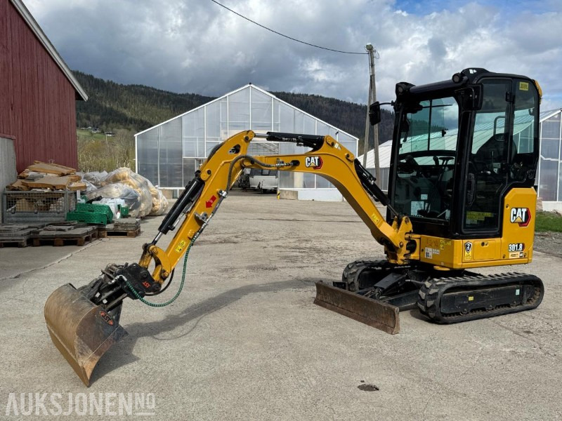 2021 Cat 301.8 minigraver / 3 skuffer / 311 timer - Miniexcavadora: foto 1 2021 Cat 301.8 minigraver / 3 skuffer / 311 timer - Miniexcavadora: foto 1