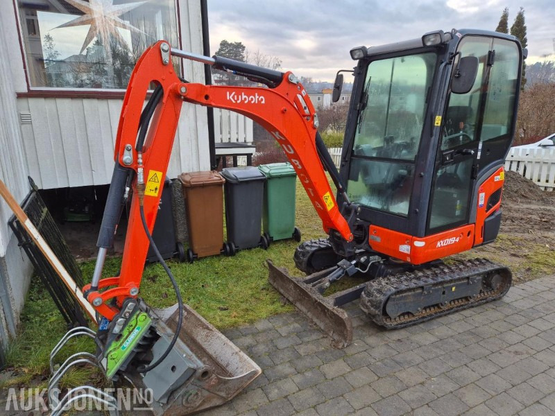 2021 Kubota KX019-4 minigraver, 723 timer - Miniexcavadora: foto 1 2021 Kubota KX019-4 minigraver, 723 timer - Miniexcavadora: foto 1