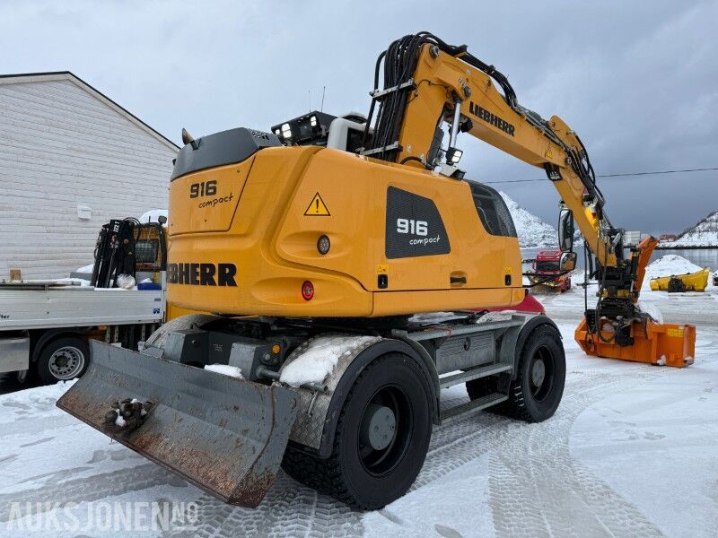 2021 Liebherr A916 Compact Litronic Hjulgraver, Steg 5 - Rototilt m/EPS - 3x Skuffer - 3700 Timer - Excavadora: foto 4 2021 Liebherr A916 Compact Litronic Hjulgraver, Steg 5 - Rototilt m/EPS - 3x Skuffer - 3700 Timer - Excavadora: foto 4