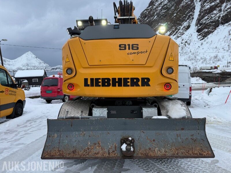 2021 Liebherr A916 Compact Litronic Hjulgraver, Steg 5 - Rototilt m/EPS - 3x Skuffer - 3700 Timer - Excavadora: foto 5 2021 Liebherr A916 Compact Litronic Hjulgraver, Steg 5 - Rototilt m/EPS - 3x Skuffer - 3700 Timer - Excavadora: foto 5