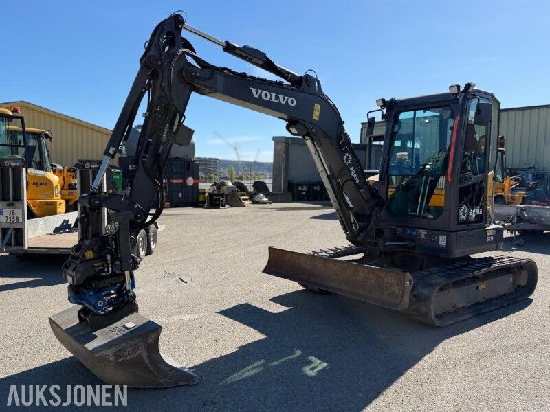 2021 Volvo ECR50F Gravemaskin - 3 skuffer - 1723 timer - Miniexcavadora: foto 1 2021 Volvo ECR50F Gravemaskin - 3 skuffer - 1723 timer - Miniexcavadora: foto 1