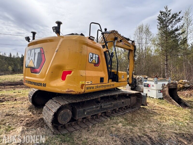 2022 Cat 313 Next gen gravemaskin - Xsite PRO GPS - CAT TRS 14 tiltrotator - Pusskuffe - Smalskuffe - Excavadora: foto 4 2022 Cat 313 Next gen gravemaskin - Xsite PRO GPS - CAT TRS 14 tiltrotator - Pusskuffe - Smalskuffe - Excavadora: foto 4