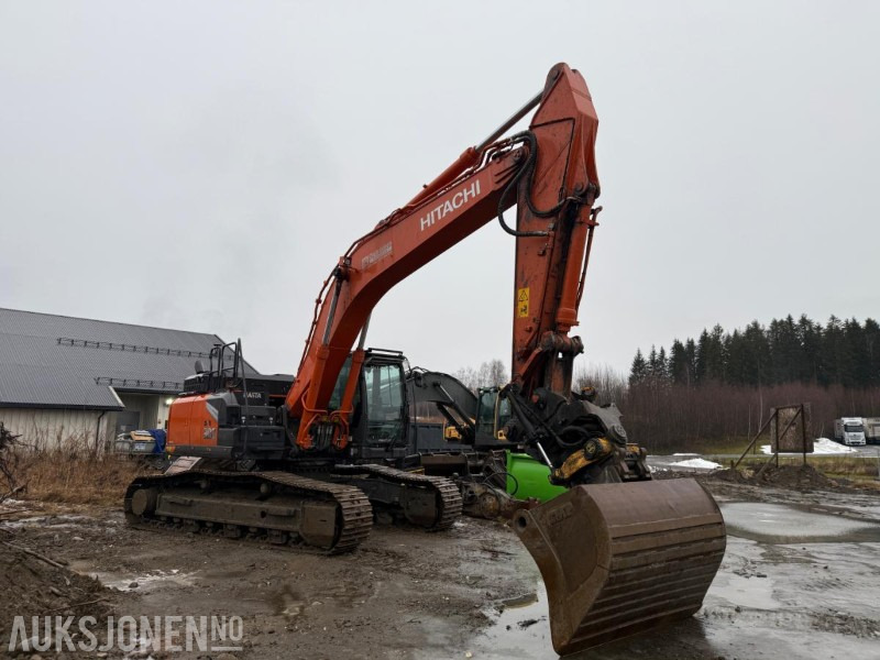 2022 Hitachi 300LC m/Tiltrotator, Gps og 2 skuffer - Excavadora: foto 4 2022 Hitachi 300LC m/Tiltrotator, Gps og 2 skuffer - Excavadora: foto 4