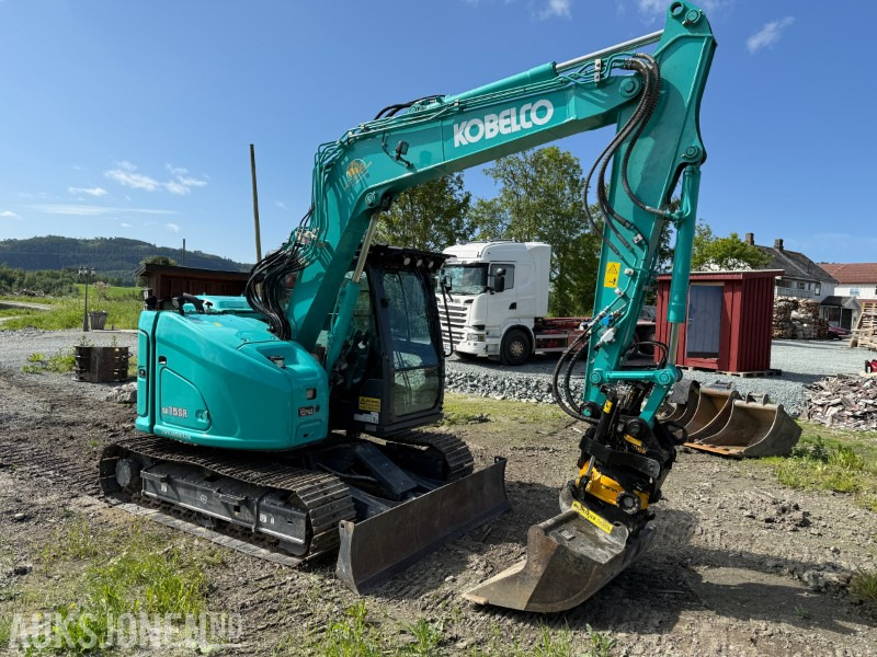 2022 Kobelco SK75SR-7 beltegraver - 4 skuffer - Sertifisert - Excavadora: foto 2 2022 Kobelco SK75SR-7 beltegraver - 4 skuffer - Sertifisert - Excavadora: foto 2