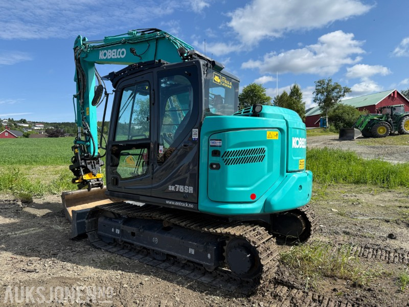 2022 Kobelco SK75SR-7 beltegraver - 4 skuffer - Sertifisert - Excavadora: foto 4 2022 Kobelco SK75SR-7 beltegraver - 4 skuffer - Sertifisert - Excavadora: foto 4