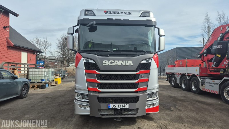 2022 Scania R540 kranbil, Palfinger 92tm kran, Jibb, VBG, 3-akslet henger - Camión grúa: foto 2 2022 Scania R540 kranbil, Palfinger 92tm kran, Jibb, VBG, 3-akslet henger - Camión grúa: foto 2