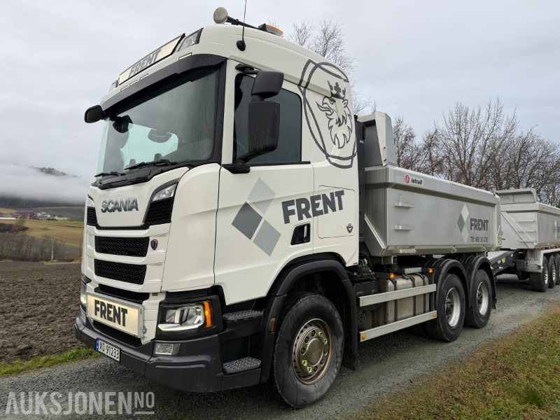 2022 Scania R660 B6x4HB - kombibil tippbil og trekkvogn - Volquete camión: foto 1 2022 Scania R660 B6x4HB - kombibil tippbil og trekkvogn - Volquete camión: foto 1