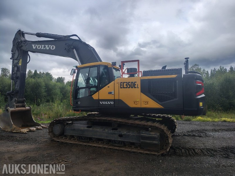 2022 Volvo EC350EL beltegraver med webasto tansskuffe og Soosan pigghammer - Excavadora: foto 1 2022 Volvo EC350EL beltegraver med webasto tansskuffe og Soosan pigghammer - Excavadora: foto 1
