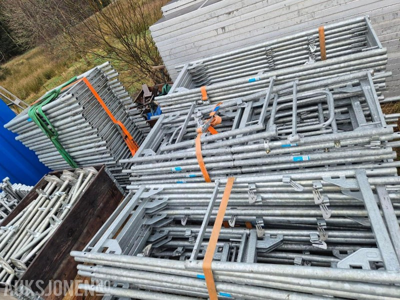 2023 Global Stillas - Stor stillaspakke - Fasadestillas - Brukt på kun 1 prosjekt - Equipo de construcción: foto 4 2023 Global Stillas - Stor stillaspakke - Fasadestillas - Brukt på kun 1 prosjekt - Equipo de construcción: foto 4