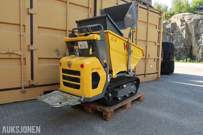 2023 Wacker Neuson DT05 beltedumper med selvlaster - Dúmper: foto 1 2023 Wacker Neuson DT05 beltedumper med selvlaster - Dúmper: foto 1