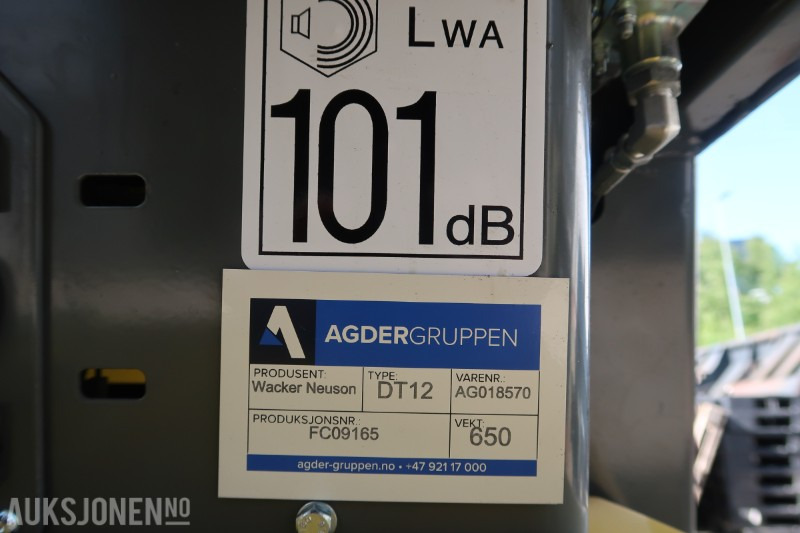 Leasing financiero de  2024 Wacker Neuson DT12 med svingbar tippkasse *GARANTI* leasing 2024 Wacker Neuson DT12 med svingbar tippkasse *GARANTI*: foto 10