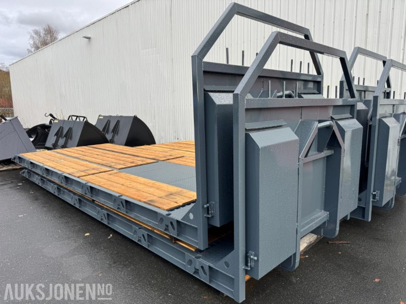 2025 NYTT Maskinflak med staker og låsbare skap - Multibasculante camión: foto 1 2025 NYTT Maskinflak med staker og låsbare skap - Multibasculante camión: foto 1