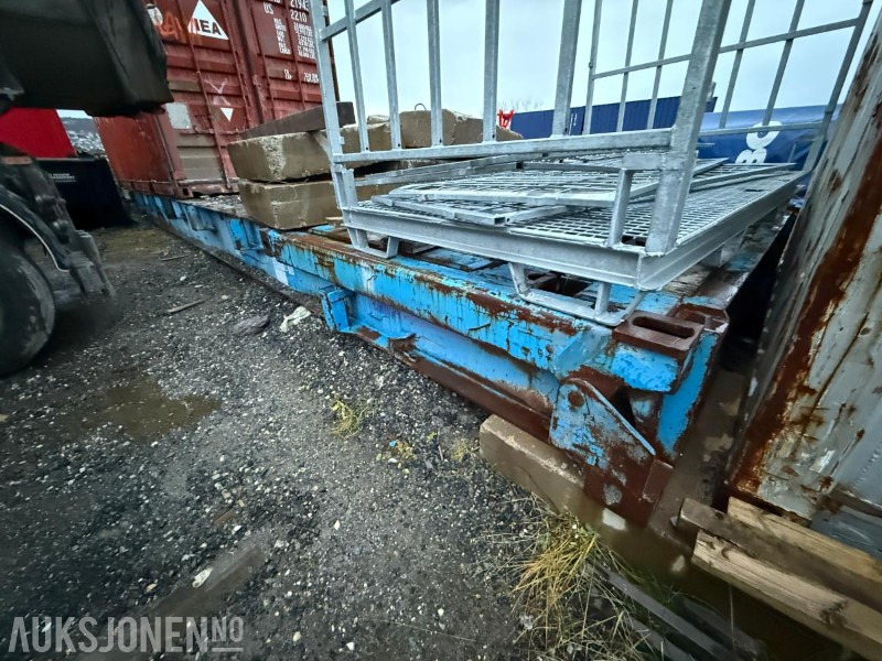 40 Fots flak til sidelaster - med støttelabber - Carrocería abierta: foto 2 40 Fots flak til sidelaster - med støttelabber - Carrocería abierta: foto 2