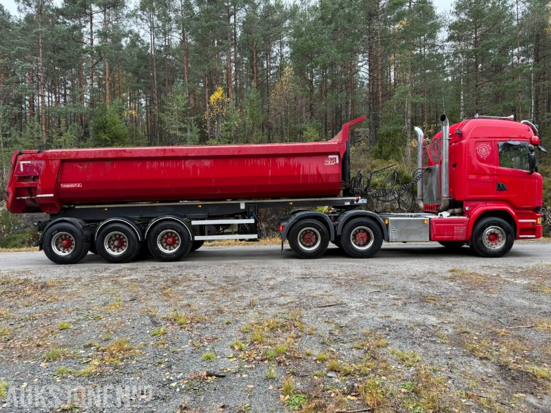 2018 Scania R580-V8-6x4-EURO6-260.000km-Tippsemi m/ Langendorf tralle - Cabeza tractora: foto 5 2018 Scania R580-V8-6x4-EURO6-260.000km-Tippsemi m/ Langendorf tralle - Cabeza tractora: foto 5