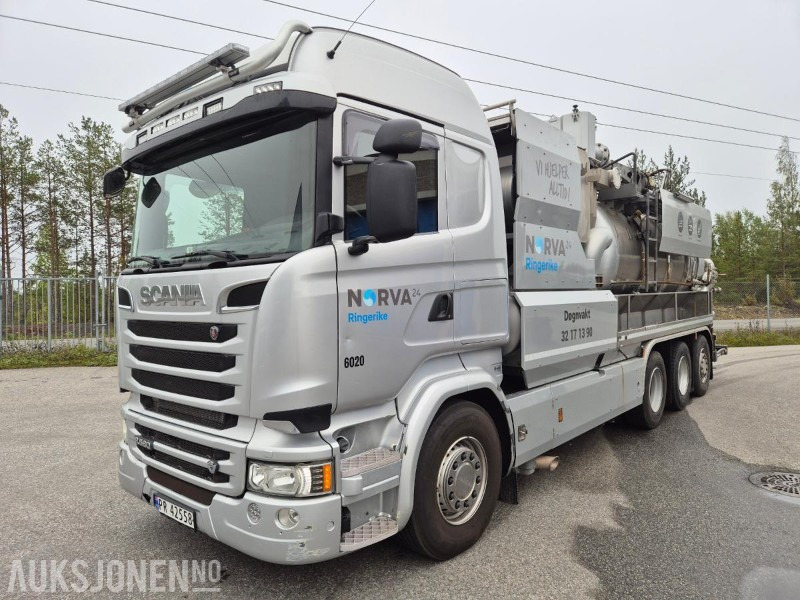 Camión 2017 Scania R-580, 8x4 Supersuger, repobjekt: foto 1