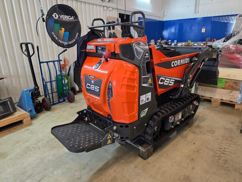 Cormidi C85 elektrisk belte dumper/mini dumper med front laste - Dúmper: foto 3 Cormidi C85 elektrisk belte dumper/mini dumper med front laste - Dúmper: foto 3