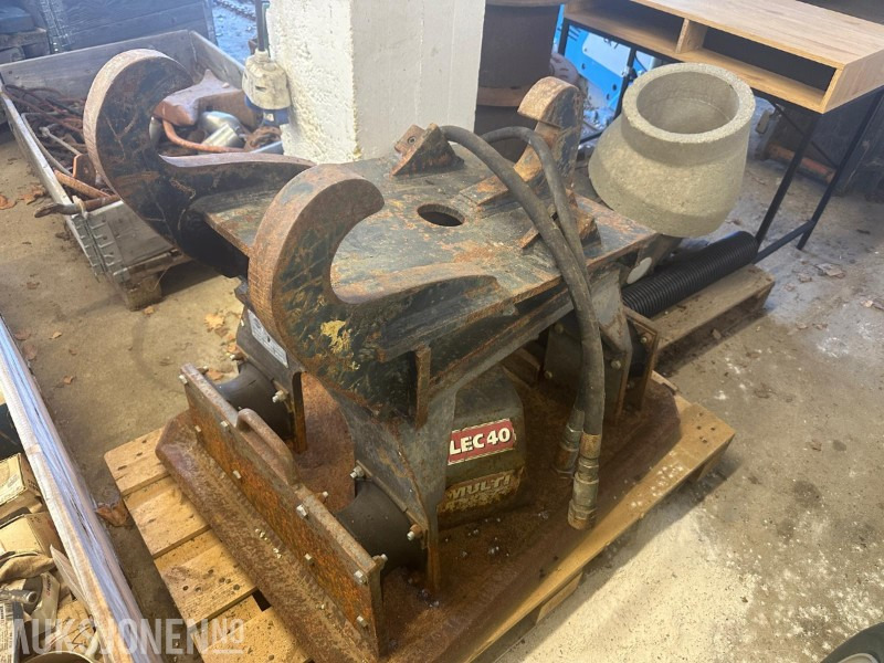 ESS Verk LEC40 vibroplate m/SMP2 feste – 470 kg – 1995 modell - Rodillo: foto 1 ESS Verk LEC40 vibroplate m/SMP2 feste – 470 kg – 1995 modell - Rodillo: foto 1