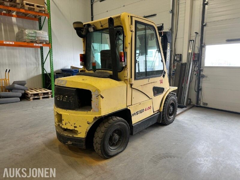 2000 Hyster H4.00XM-5 gaffeltruck – rep.objekt – nytt batteri - Equipo de manutención: foto 5 2000 Hyster H4.00XM-5 gaffeltruck – rep.objekt – nytt batteri - Equipo de manutención: foto 5
