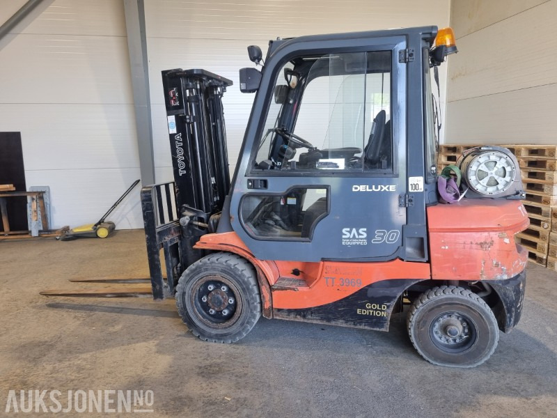 2007 Toyota 02-7FGF30 gasstruck 3T 5170 timer - Equipo de manutención: foto 5 2007 Toyota 02-7FGF30 gasstruck 3T 5170 timer - Equipo de manutención: foto 5