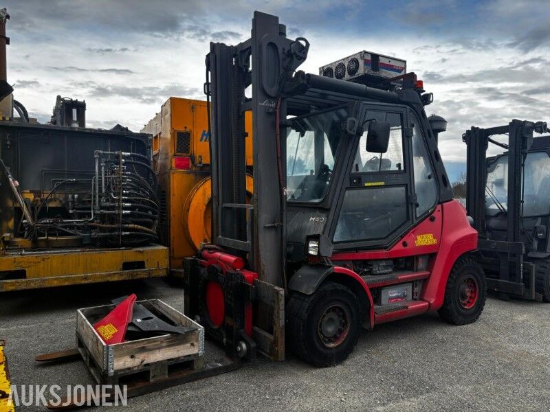2015 LINDE H60D 6T TRUCK M/ ROTATOR – REPOBJEKT - Equipo de manutención: foto 1 2015 LINDE H60D 6T TRUCK M/ ROTATOR – REPOBJEKT - Equipo de manutención: foto 1