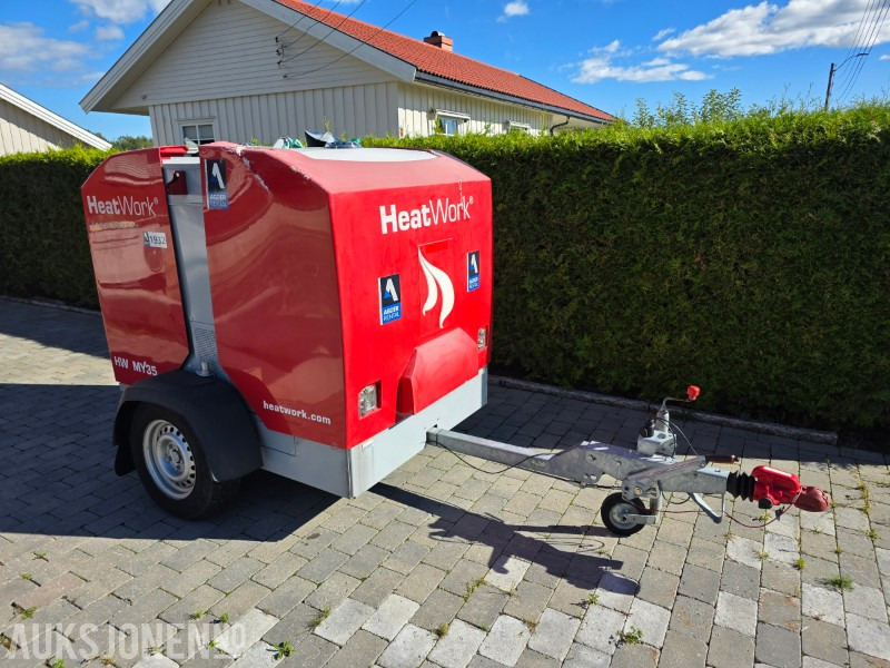 Heatwork MY35 mobilt varmesystem med varmematter - Equipo de construcción: foto 1 Heatwork MY35 mobilt varmesystem med varmematter - Equipo de construcción: foto 1