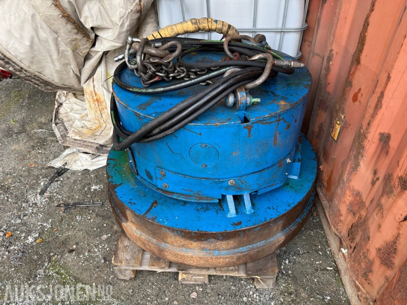 Hydraulisk magnet - Diameter på plate 125 cm - Equipo de construcción: foto 2 Hydraulisk magnet - Diameter på plate 125 cm - Equipo de construcción: foto 2
