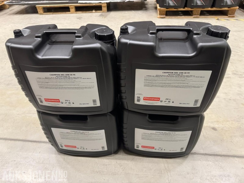 100 Liter Olje - Champion XRS 10W-30 FE Multifunctinal Oil - Implemento para Maquinaria de construcción: foto 3 100 Liter Olje - Champion XRS 10W-30 FE Multifunctinal Oil - Implemento para Maquinaria de construcción: foto 3