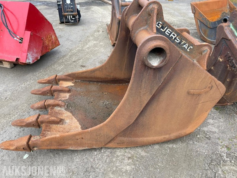 2007 Gjerstad Graveskuffe S70, følger med 6 nye tenner - Implemento para Maquinaria de construcción: foto 3 2007 Gjerstad Graveskuffe S70, følger med 6 nye tenner - Implemento para Maquinaria de construcción: foto 3