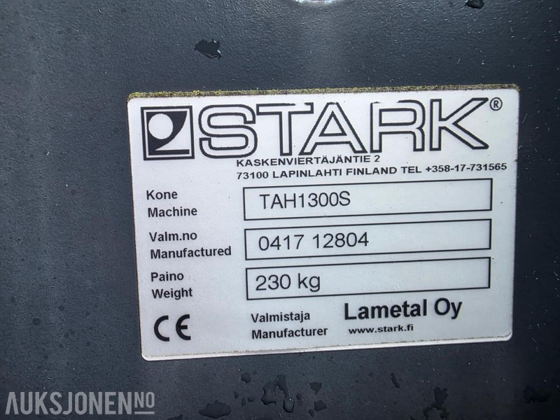 2017 TAH1300S hydraulisk feiebørste / Kost - Implemento para Maquinaria de construcción: foto 3 2017 TAH1300S hydraulisk feiebørste / Kost - Implemento para Maquinaria de construcción: foto 3