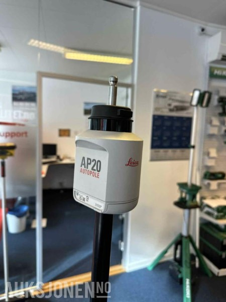 2022 Leica AP20 Autopole - Intelligent prismestang - Implemento para Maquinaria de construcción: foto 4 2022 Leica AP20 Autopole - Intelligent prismestang - Implemento para Maquinaria de construcción: foto 4