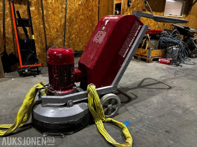 2022 SCANMASKIN SCAN COMBIFLEX 650 BETONGSLIPEMASKIN – 650 mm – 7,5 kW – 400V – 4 sett diamant + stk3 Pad - Implemento para Maquinaria de construcción: foto 1 2022 SCANMASKIN SCAN COMBIFLEX 650 BETONGSLIPEMASKIN – 650 mm – 7,5 kW – 400V – 4 sett diamant + stk3 Pad - Implemento para Maquinaria de construcción: foto 1