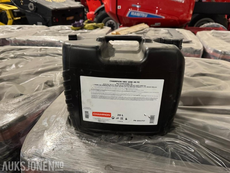 2023 - 100 Liter - Champion XRS 10W-30 FE Multifunctinal Oil - Implemento para Maquinaria de construcción: foto 3 2023 - 100 Liter - Champion XRS 10W-30 FE Multifunctinal Oil - Implemento para Maquinaria de construcción: foto 3