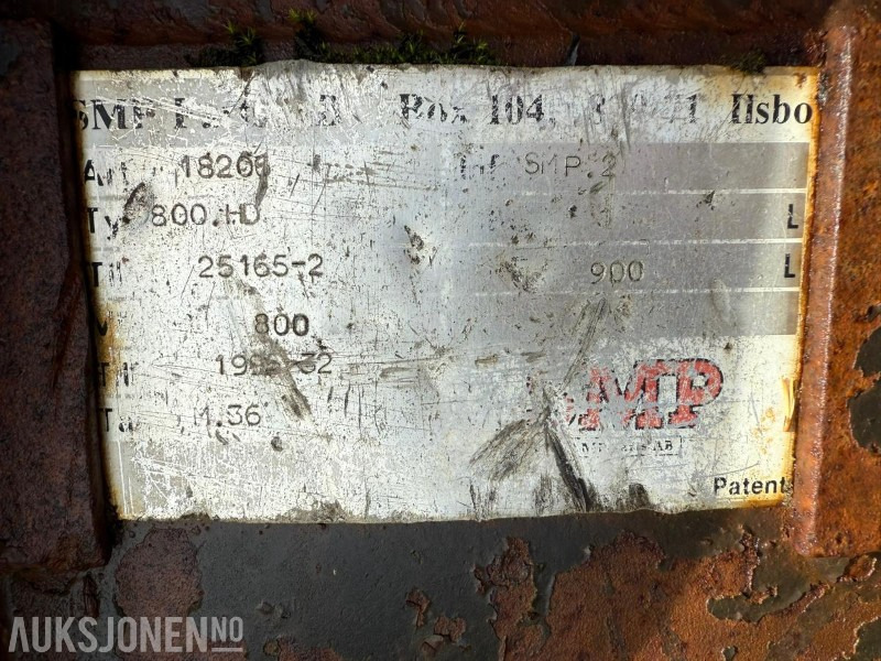 Graveskuffe SMP 900 liter - Implemento para Maquinaria de construcción: foto 2 Graveskuffe SMP 900 liter - Implemento para Maquinaria de construcción: foto 2