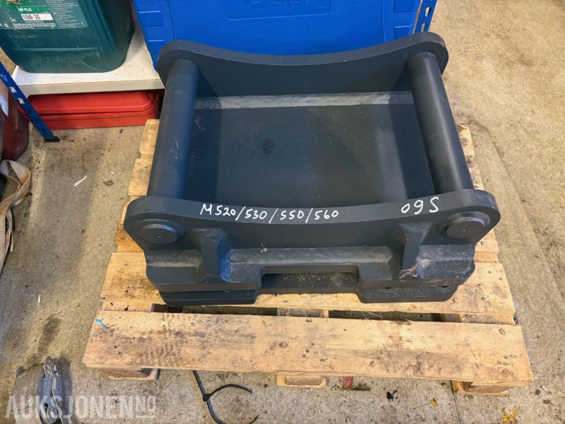 Implemento para Maquinaria de construcción Hammerplate med S60 feste - Ny!: foto 1