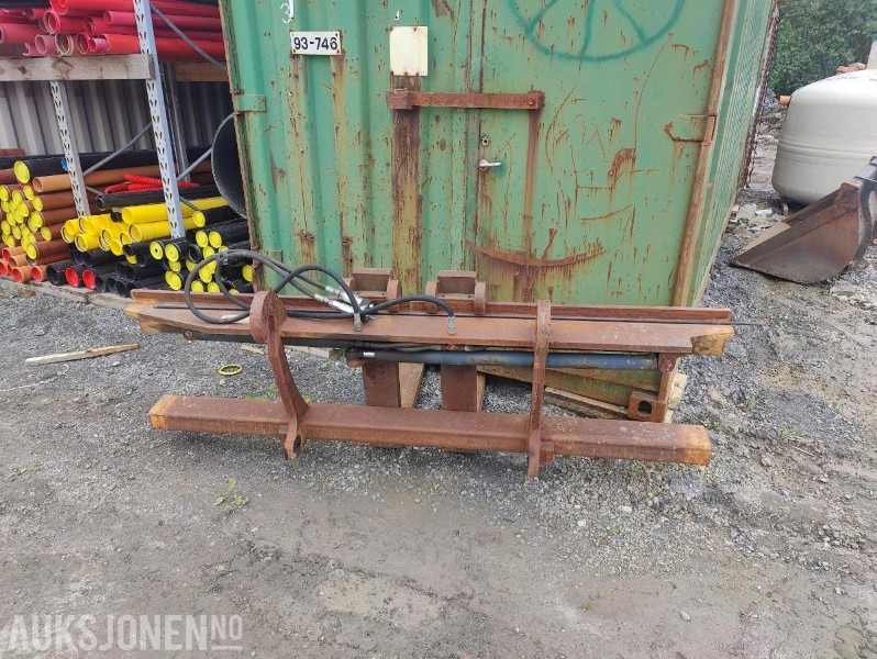 Hydrauliske pallegaffler med forlengere, med bm feste - Implemento para Maquinaria de construcción: foto 2 Hydrauliske pallegaffler med forlengere, med bm feste - Implemento para Maquinaria de construcción: foto 2