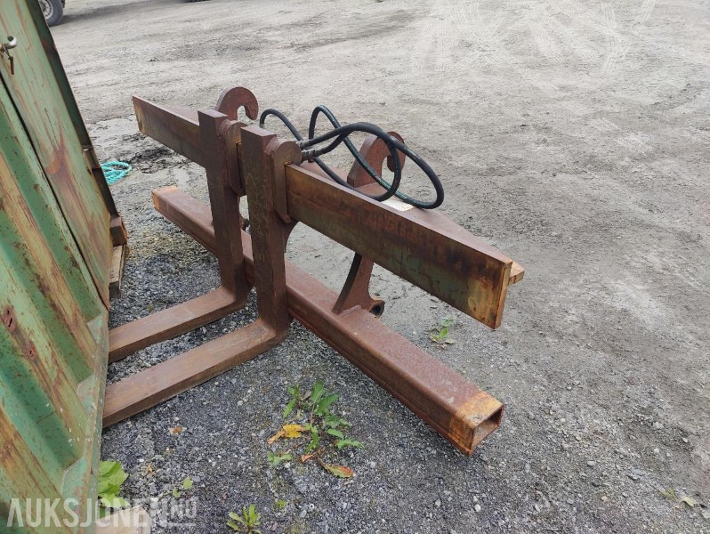 Hydrauliske pallegaffler med forlengere, med bm feste - Implemento para Maquinaria de construcción: foto 1 Hydrauliske pallegaffler med forlengere, med bm feste - Implemento para Maquinaria de construcción: foto 1