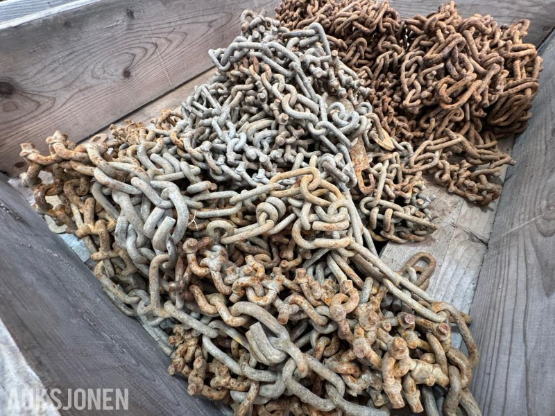 Kjetting 10.00-20 til hjulgraver / 4 stk - Implemento para Maquinaria de construcción: foto 2 Kjetting 10.00-20 til hjulgraver / 4 stk - Implemento para Maquinaria de construcción: foto 2