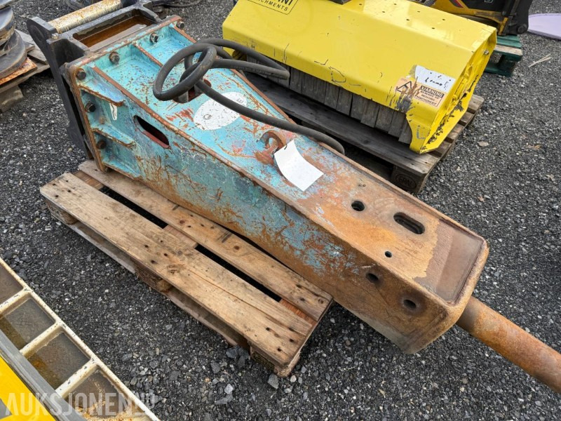 MSB 450 pigghammer m/S60 feste - Implemento para Maquinaria de construcción: foto 3 MSB 450 pigghammer m/S60 feste - Implemento para Maquinaria de construcción: foto 3