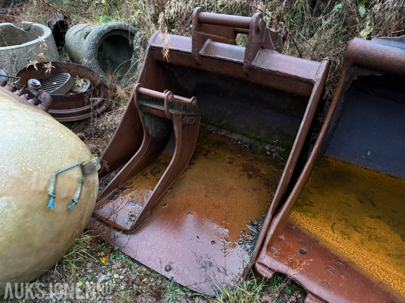 Renskeskuffe med S60 feste - Implemento para Maquinaria de construcción: foto 1 Renskeskuffe med S60 feste - Implemento para Maquinaria de construcción: foto 1