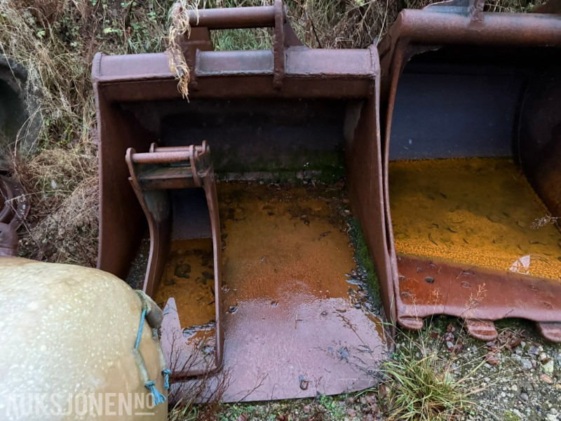 Renskeskuffe med S60 feste - Implemento para Maquinaria de construcción: foto 3 Renskeskuffe med S60 feste - Implemento para Maquinaria de construcción: foto 3