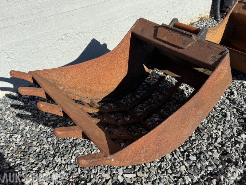 Sorteringsskuffe med tann / S40 feste - Implemento para Maquinaria de construcción: foto 1 Sorteringsskuffe med tann / S40 feste - Implemento para Maquinaria de construcción: foto 1