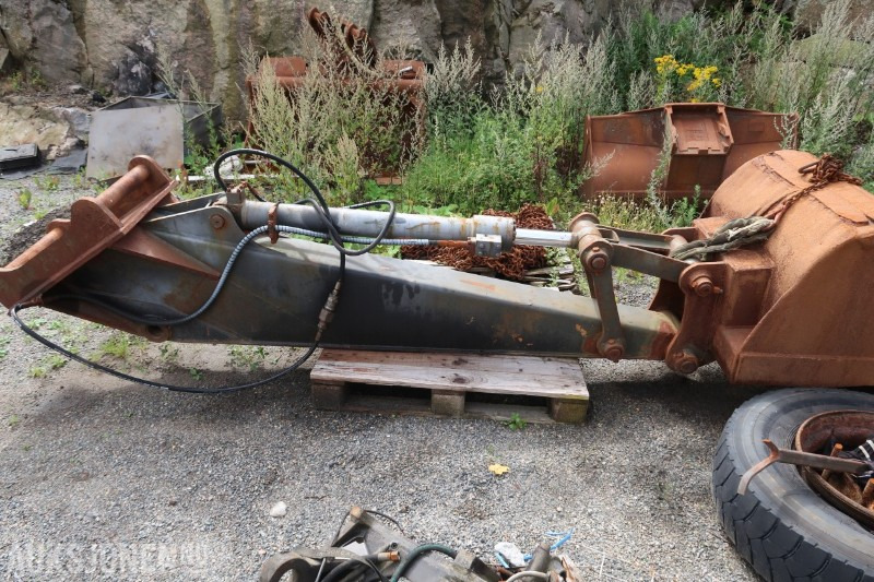 Stikkeforlenger til gravemaskin - 250 cm lang med S70 feste - Implemento para Maquinaria de construcción: foto 2 Stikkeforlenger til gravemaskin - 250 cm lang med S70 feste - Implemento para Maquinaria de construcción: foto 2