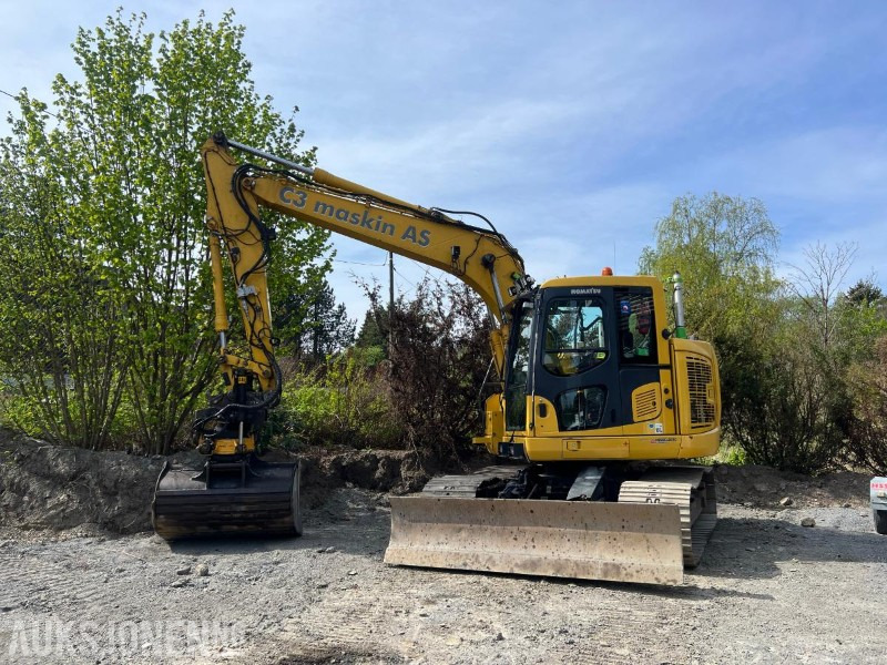 Komatsu PC138 gravemaskin, GPS, Tiltrotator, Smøring, Kamera - Excavadora: foto 2 Komatsu PC138 gravemaskin, GPS, Tiltrotator, Smøring, Kamera - Excavadora: foto 2